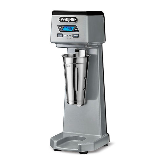 Waring WDM120TX Heavy-Duty Single-Spindle Drink Mixer with Timer, 1 Cup Included