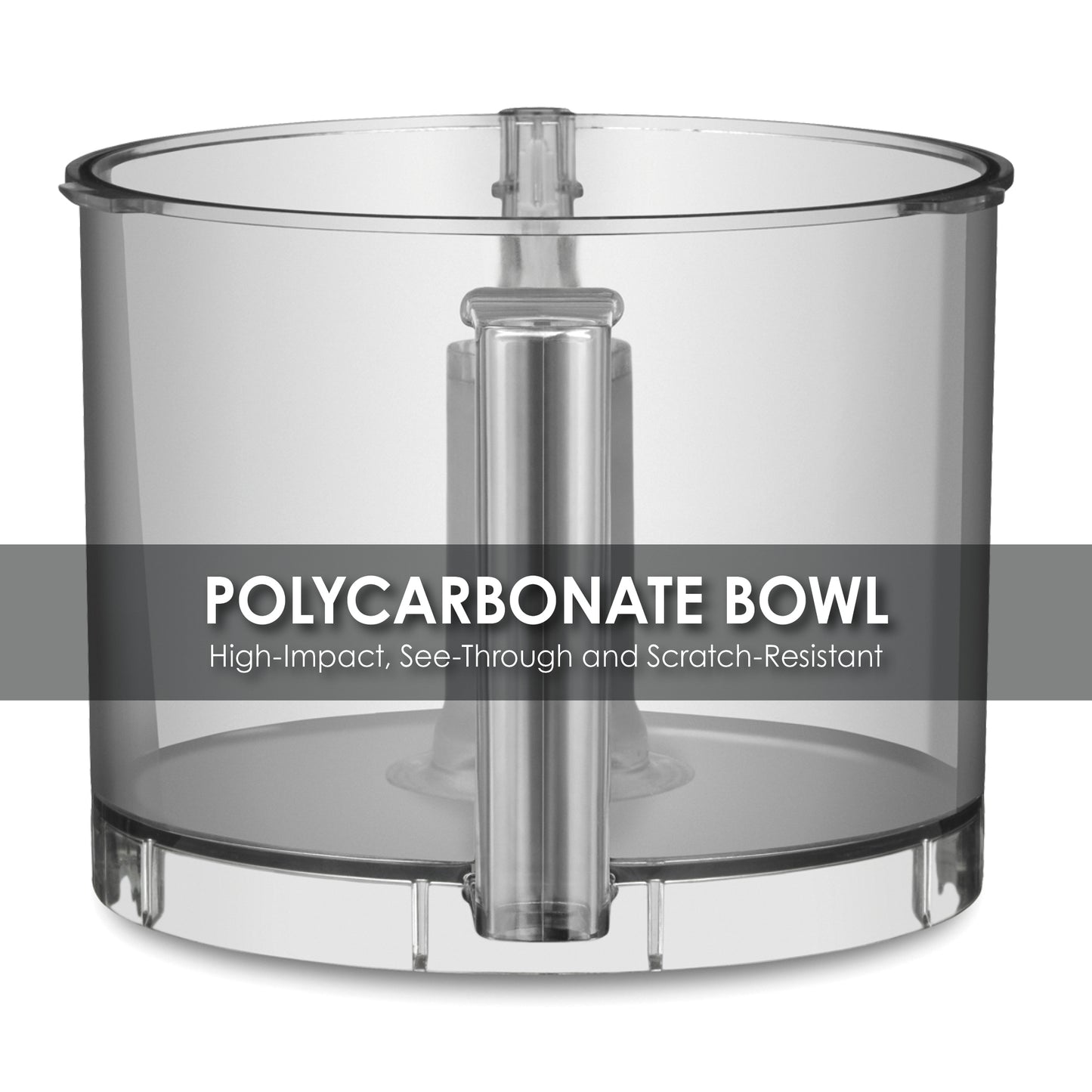Waring WFP14SC 3.5-Qt. Combination Bowl Cutter Mixer and Continuous-Feed with LiquiLock® Seal System