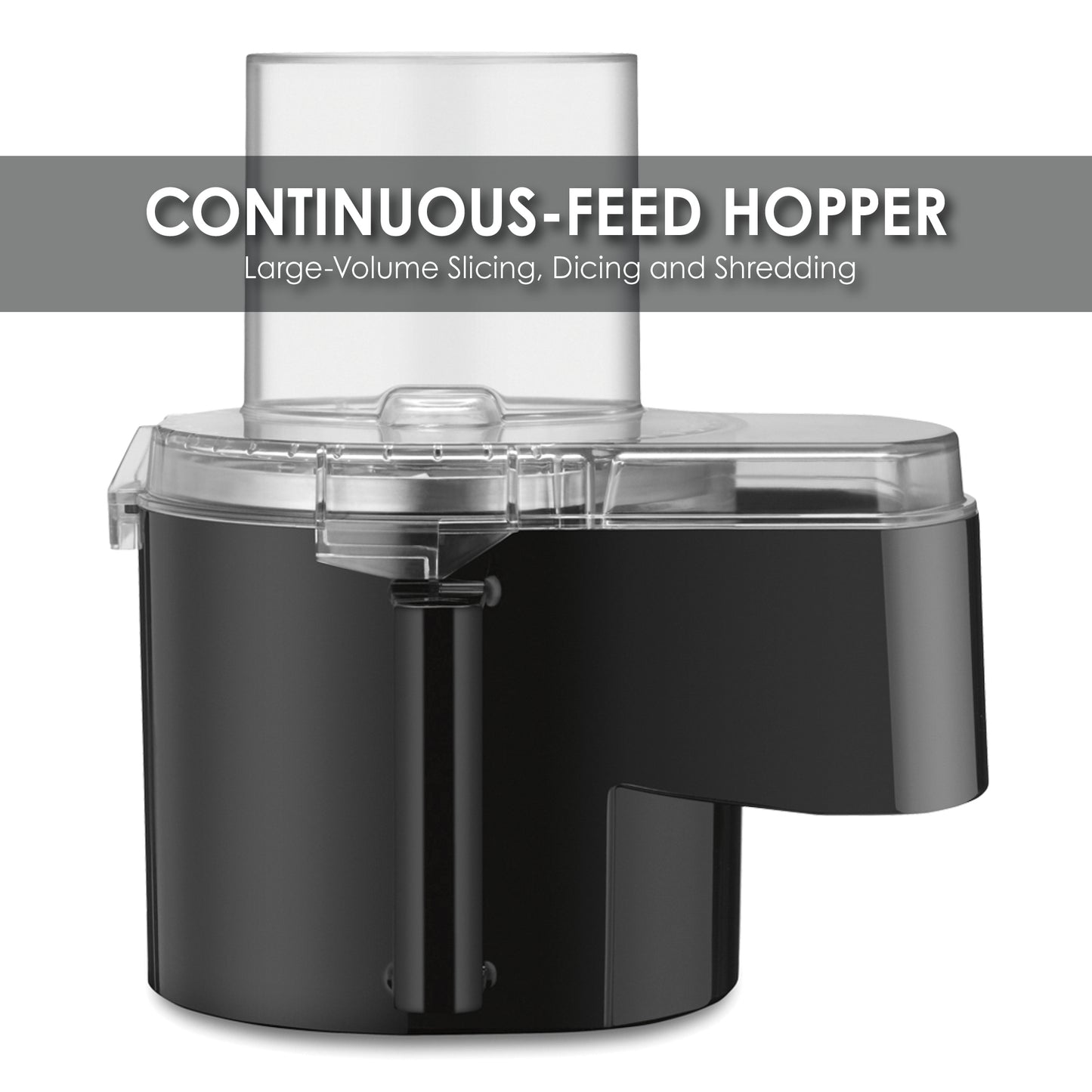 Waring WFP14SC 3.5-Qt. Combination Bowl Cutter Mixer and Continuous-Feed with LiquiLock® Seal System
