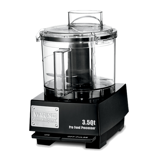 Waring WFP14SW 3.5-Qt. Bowl Cutter Mixer with Flat Lid and LiquiLock® Seal System