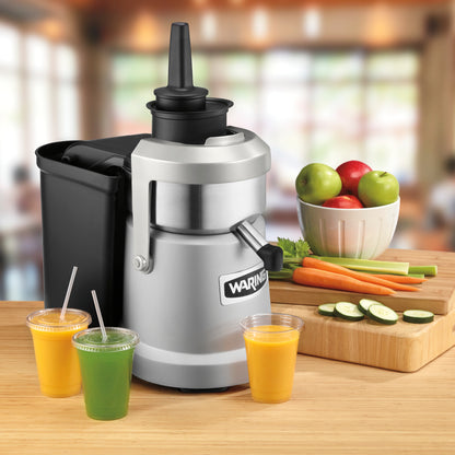 Waring WJX80X Heavy-Duty Pulp-Eject Juice Extractor