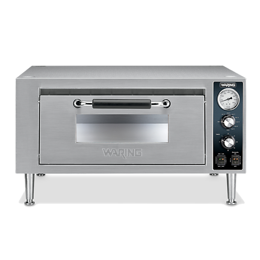 Waring WPO500 Commercial Single-Deck Pizza Oven, 120V-1800W