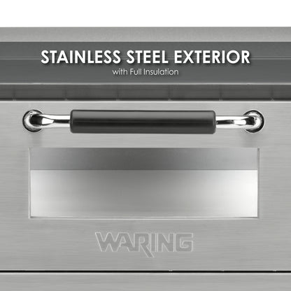 Waring WPO500 Commercial Single-Deck Pizza Oven, 120V-1800W