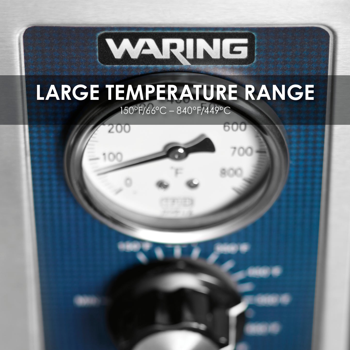 Waring WPO750 Commercial Double Compartment Pizza Oven, 240V-3200W