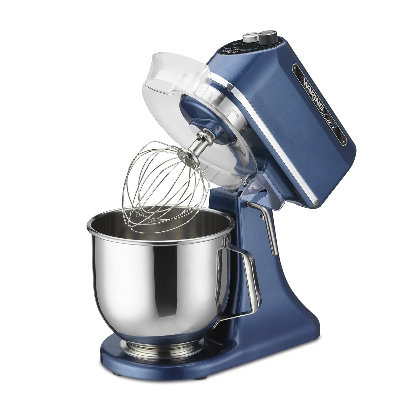 Waring WSM7L Luna 7 - 7- Quart Planetary Mixer, includes Dough Hook, Mixing Paddle & Whisk