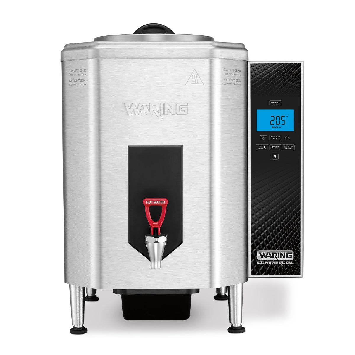Waring WWB10G 10 Gallon Hot Water Dispenser, 120V, 5-15 Plug