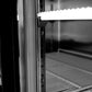 Atosa MCF8709GR Bottom Mount (2) Sliding Glass Door S/S In/Out Refrigerator Dimensions: 54-2/5 W * 29-7/10 D * 81- 1/5 H