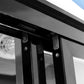 Atosa MCF8709GR Bottom Mount (2) Sliding Glass Door S/S In/Out Refrigerator Dimensions: 54-2/5 W * 29-7/10 D * 81- 1/5 H