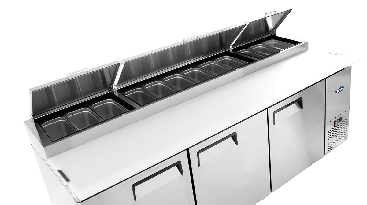 Atosa MPF8203GR 93'' Pizza Prep Table