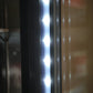 Atosa MCF8707GR Bottom Mount (2) Glass Door Refrigerator S/S In/Out Dimensions: 54-2/5 W * 31-7/10 D * 83-1/10 H