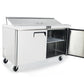 Atosa MSF8303GR 60'' Sandwich Prep. Table with 16 S/S Pans Dimensions: 60-1/5 W * 30 D * 44-3/10 H