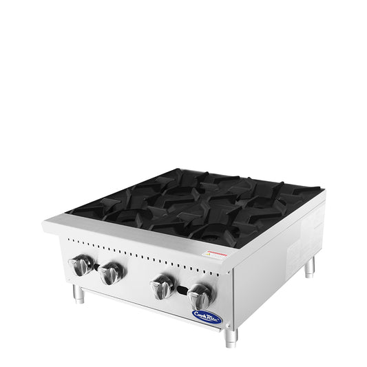 Atosa ACHP-4 HD 24'' (4) Burner Hotplate with Total 128,000 B.T.U.