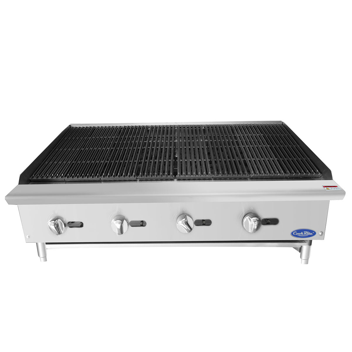 Atosa ATCB-48* HD 48'' Char-rock Broiler with Total 140,000 B.T.U.