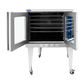 Atosa ATCO-513NB-1 Single Non-Bakery Depth Convection Oven with Total 46,000 B.T.U., Includes Leg Kit/Casters - Standard Depth
