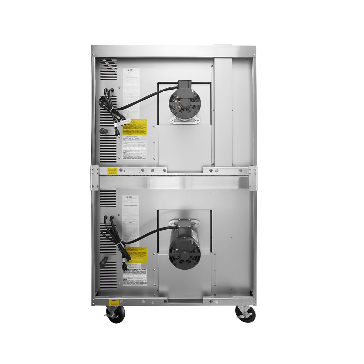 Atosa ATCO-513B-2 Double Bakery Depth Convection Oven with Total 92,000 B.T.U., Includes Connection Kit/Casters - Bakery Depth