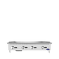 Atosa ATMG-48* HD 48'' Manual Griddle with Total 120,000 B.T.U.