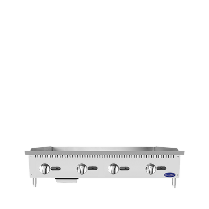 Atosa ATMG-48* HD 48'' Manual Griddle with Total 120,000 B.T.U.
