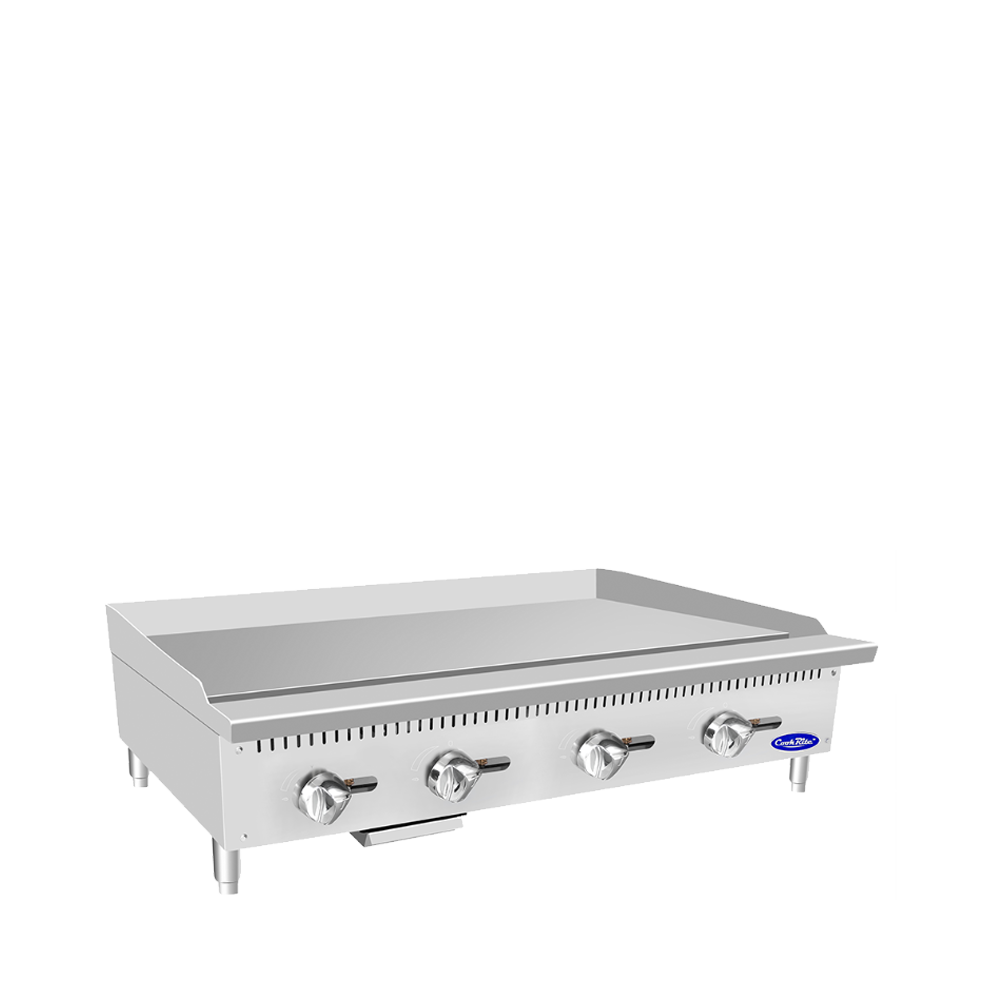 Atosa ATMG-48* HD 48'' Manual Griddle with Total 120,000 B.T.U.
