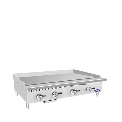 Atosa ATMG-48* HD 48'' Manual Griddle with Total 120,000 B.T.U.