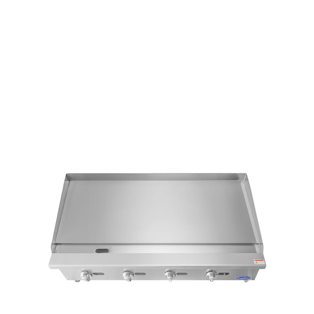 Atosa ATMG-48* HD 48'' Manual Griddle with Total 120,000 B.T.U.