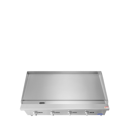 Atosa ATMG-48* HD 48'' Manual Griddle with Total 120,000 B.T.U.