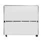 Atosa AGR-10B 60'' Gas Range. (10) 32,000 B.T.U. Open Burners with Two 26'' 1/2 Wide Ovens; 4 Oven Racks (Castors Included)