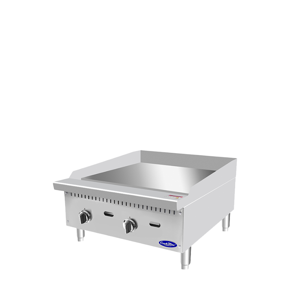 Atosa ATTG-24* HD 24'' Thermo-Griddle with Total 50,000 B.T.U. (with 1" Griddle Plate)