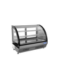 Atosa CRDC-35 Countertop Refrigerated Display Curved, 3.5 Cu Ft Dimension: 27-3/5 W * 22-1/10 D * 26-2/5 H
