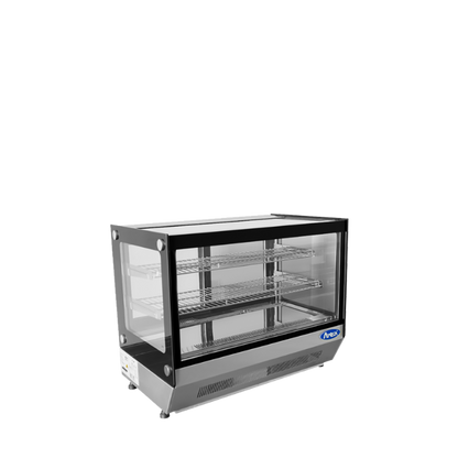 Atosa CRDS-42 Countertop Refrigerated Display Square, 4.2 Cu Ft