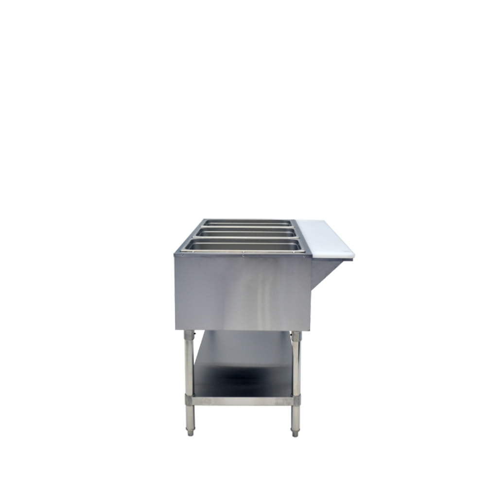 Atosa CSTEA-3C Electric Hot Food Table, 3 Wells 500W/well, 1500W/120V (Water Pans Included)
