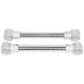 Atosa MRSA-1-L (Ship in 6pcs/Skid) One Comp. Sink, 18'' Left Drainboards Dimension: 39"W *24"D *44.5"H *22.5" Leg, Bowl Size 18'' x 18'' x 12'' Deep, Backsplash, Galvanized Tubular Legs, with Adjustable Plastic Bullet Feet.