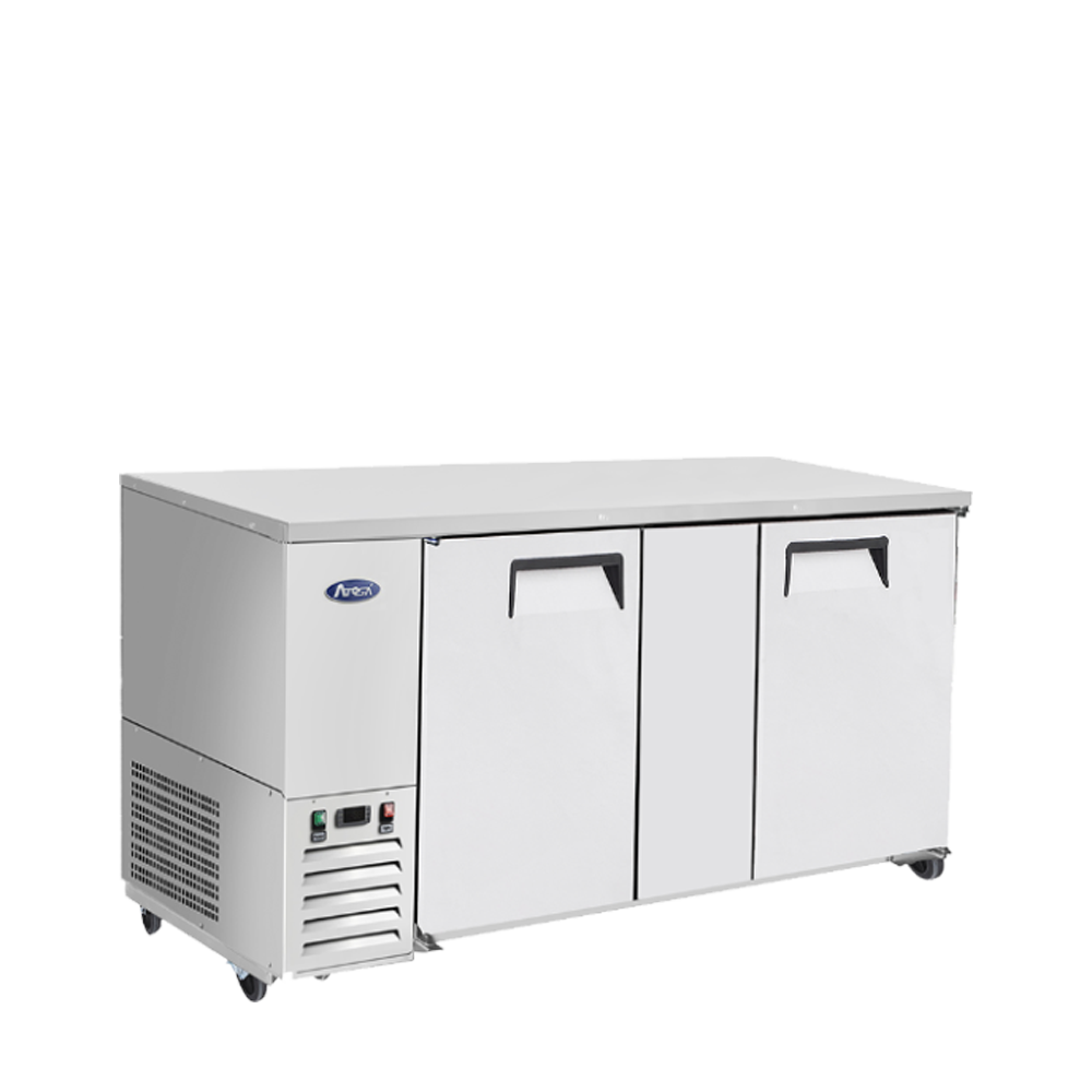 Atosa MBB69GR 69'' Back Bar Cooler - S/S Dimension: 68 W * 28-1/10 D * 40-1/10 H