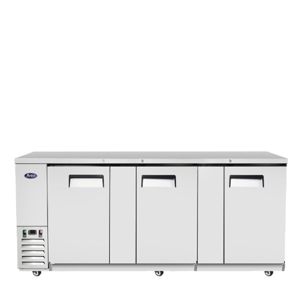 Atosa MBB90GR 90'' Back Bar Cooler - S/S Dimension: 89-3/10 W * 28-1/10 D * 40-1/10 H