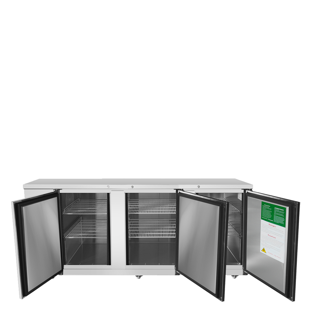 Atosa MBB90GR 90'' Back Bar Cooler - S/S Dimension: 89-3/10 W * 28-1/10 D * 40-1/10 H