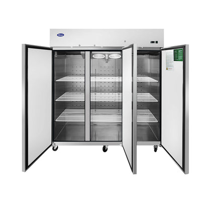 Atosa MBF8006GR Top Mount (3) Door Refrigerator