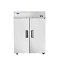 Atosa MBF8005GR Top Mount (2) Door Refrigerator Dimensions: 51- 7/10 W * 31-7/10 D * 81-3/10 H