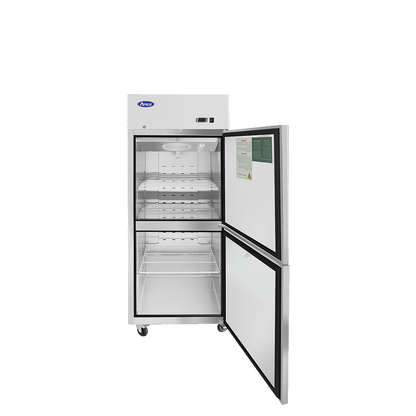 Atosa MBF8010GR Top Mount (2) Divided Door Refrigerator (RIGHT)