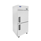 Atosa MBF8010GR Top Mount (2) Divided Door Refrigerator (RIGHT) Dimensions: 28-7/10 W * 31-7/10 D * 81- 3/10 H
