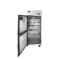 Atosa MBF8010GRL Top Mount (2) Divided Door Refrigerator (LEFT) Dimensions: 28-7/10 W * 31-7/10 D * 81- 3/10 H