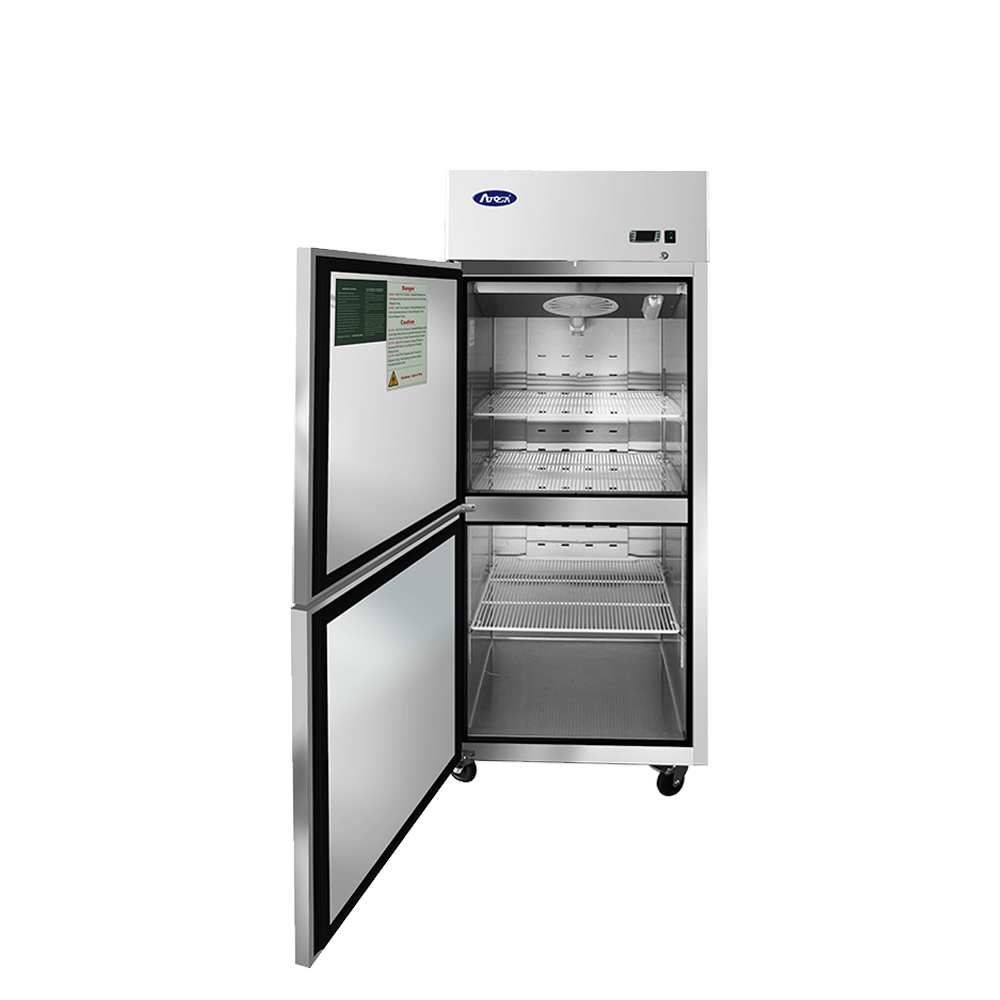 Atosa MBF8010GRL Top Mount (2) Divided Door Refrigerator (LEFT)