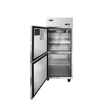 Atosa MBF8010GRL Top Mount (2) Divided Door Refrigerator (LEFT)