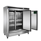 Atosa MBF8504GR Bottom Mount (3) Door Freezer Dimensions: 81-9/10 W * 31-7/10 D * 83-1/10 H