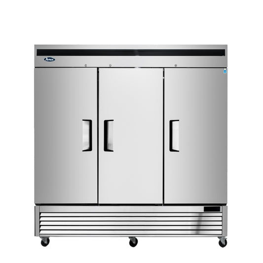 Atosa MBF8504GR Bottom Mount (3) Door Freezer Dimensions: 81-9/10 W * 31-7/10 D * 83-1/10 H