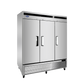 Atosa MBF8508GR Bottom Mount (3) Door Refrigerator Dimensions: 81- 9/10 W * 31-7/10 D * 83-1/10 H