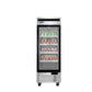 Atosa MCF8701GR Bottom Mount (1) Glass Door Freezer S/S In/Out Dimensions: 27 W * 31-7/10 D * 83 1/10 H