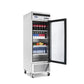Atosa MCF8705GR Bottom Mount (1) Glass Door Refrigerator S/S In/Out Dimensions: 27 W * 31-7/10 D * 83-1/10 H