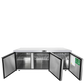 Atosa MGF8404GR 72'' Undercounter-Refrigerator Dimensions: 72-7/10 W * 30 D * 34-1/8 H