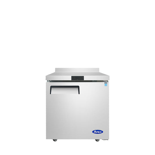Atosa MGF8408GR 27" Worktop Refrigerator w/ Backsplash