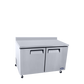 Atosa MGF8410GR 60" Worktop Refrigerator w/ Backsplash Dimensions: 60-1/5 W * 30 D * 39-4/5 H
