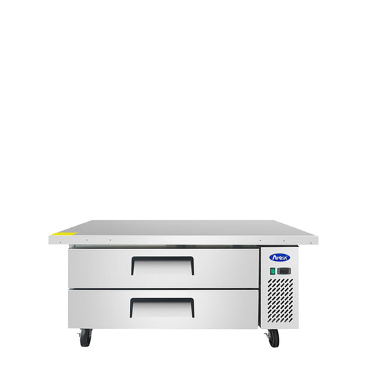 Atosa MGF8452GR 60'' Extended Top Chef Base with 52'' Cabinet Dimensions: 60-1/2 W * 32-1/8 D * 26-3/5 H
